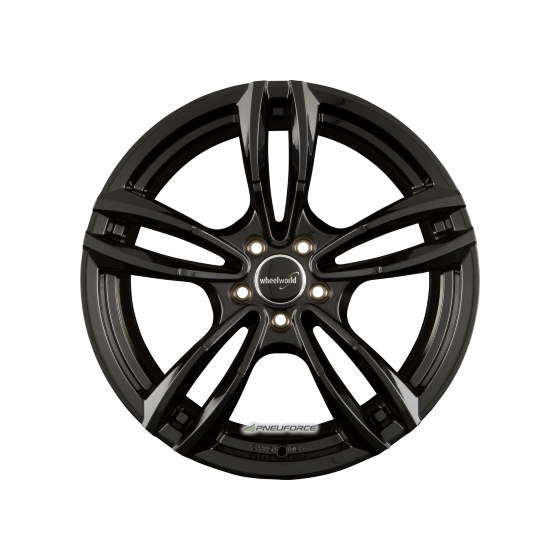 2DRV by WHEELWORLD WH29 Schwarz Glanz Lackiert (SW+)